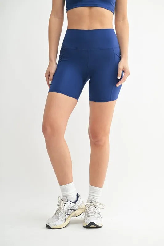 MONO B Venice Cloud Light Sculpt Biker Shorts - Lilixa.store