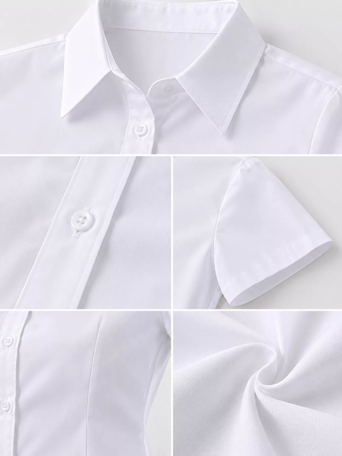 Full Size Classic Slim-Fit Button-Down Shirt Plus Size, view 12
