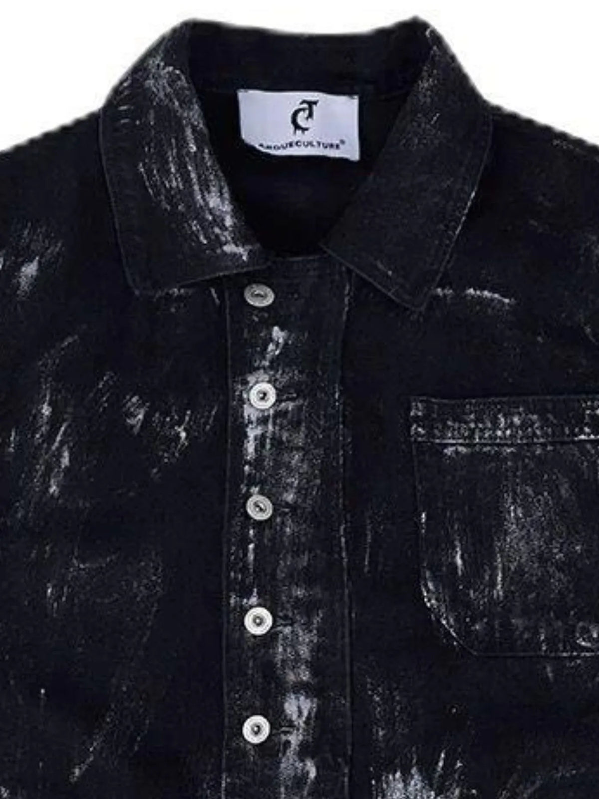 Men's Plus Size Button Up Long Sleeve Denim Jacket - Lilixa.store