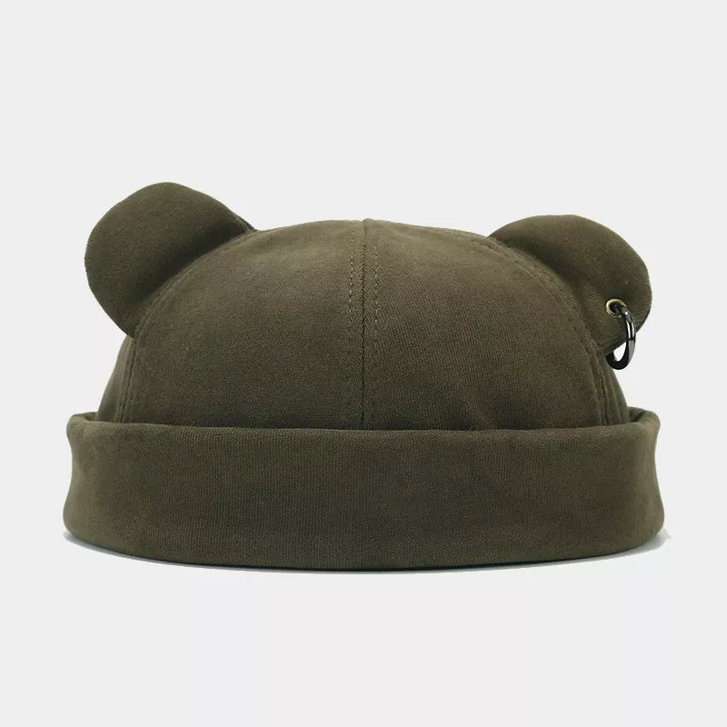Bear Ear Docker Hat - Lilixa.store