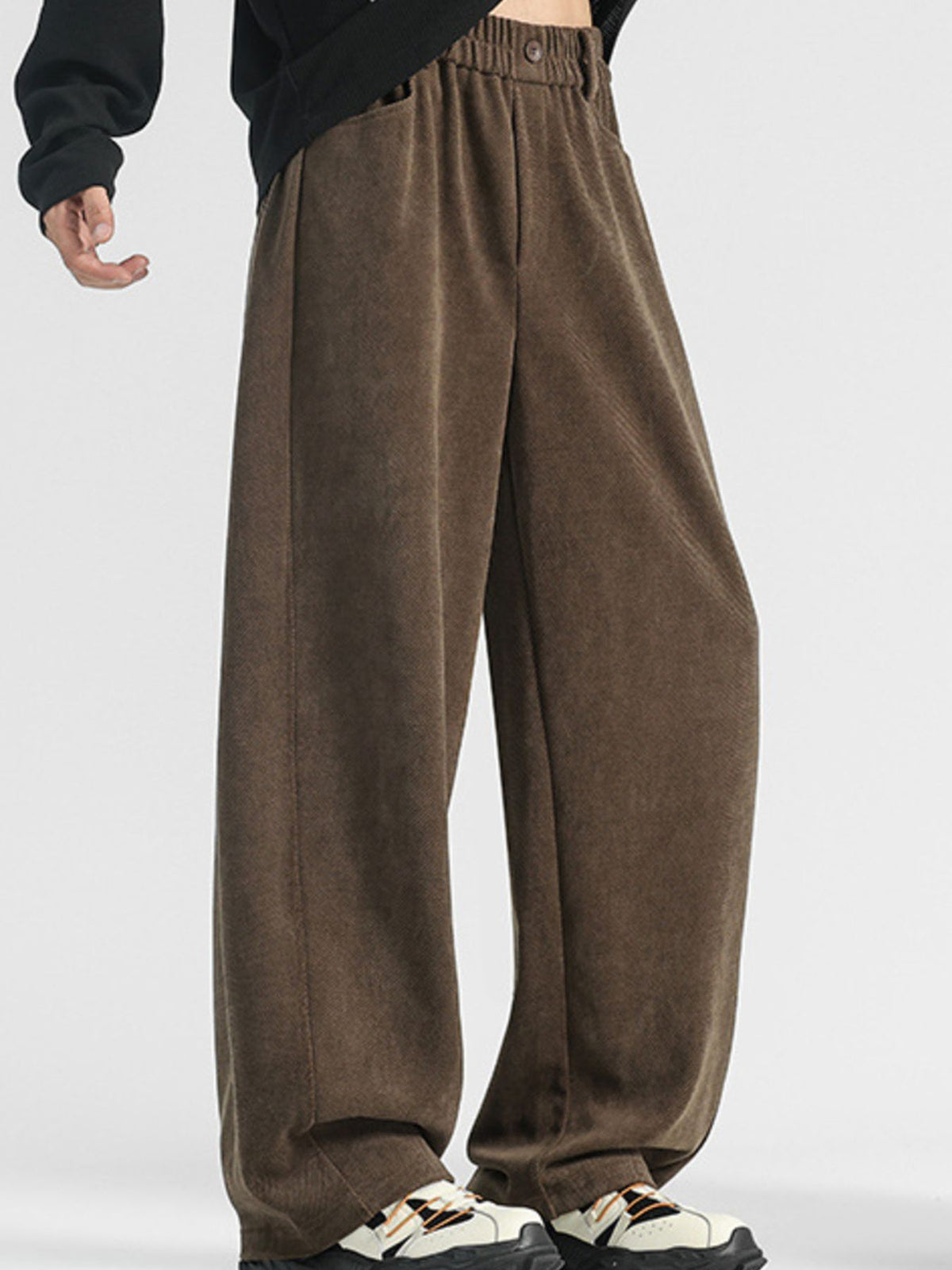Men's Plus Size Loose Fit Pants, view 5