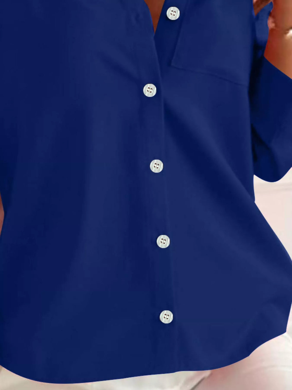 Button-Down Roll-Up Sleeve Shirt, view 8