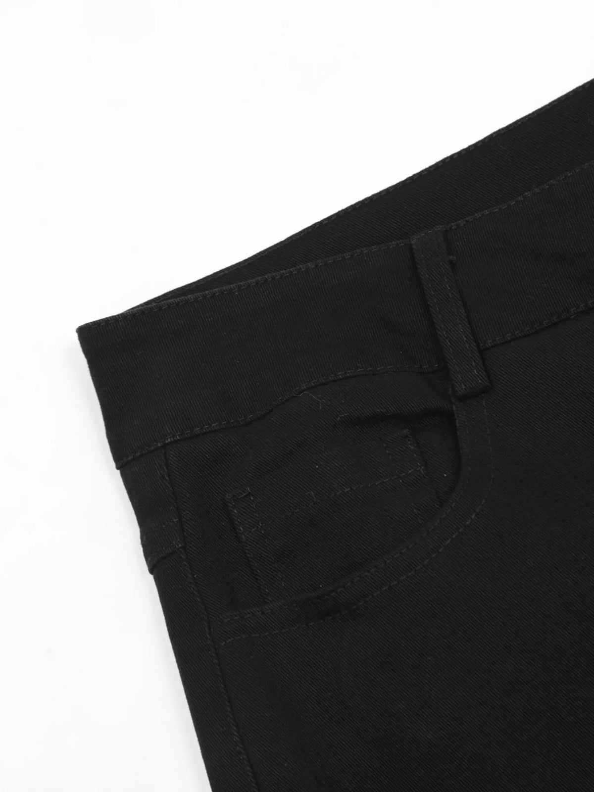 Men's High-Waisted Slim-Fit Flared Pants - Lilixa.store