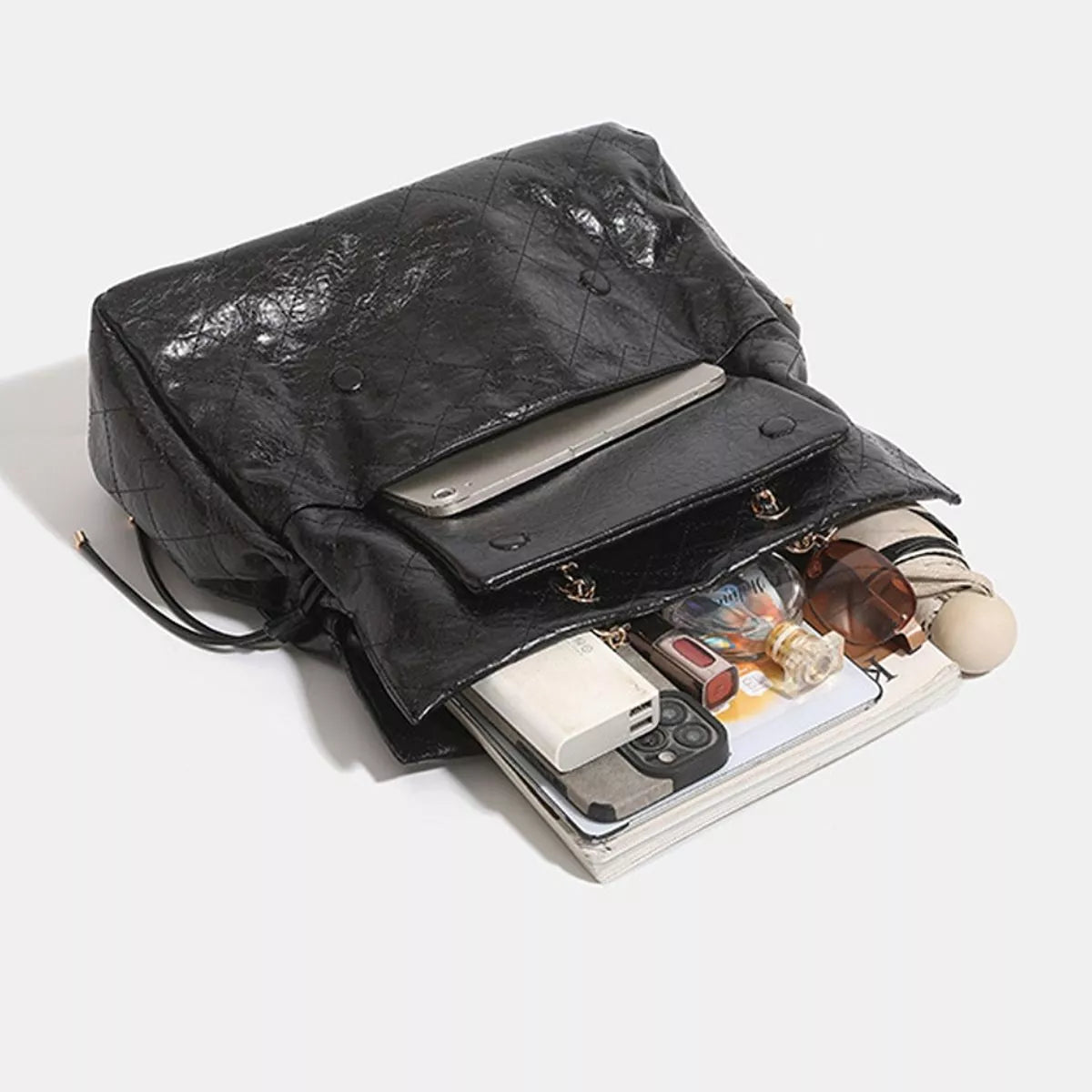 Convertible Drawstring Backpack Bag