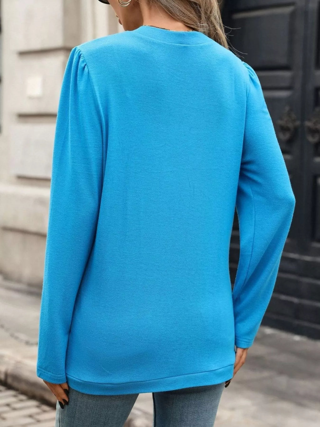 Open Front Long Sleeve Cardigan - Lilixa.store