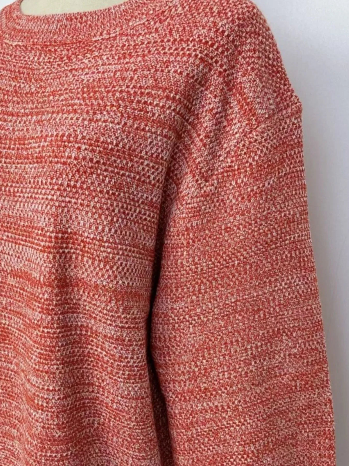 Round Neck Long Sleeve Sweater - Lilixa.store