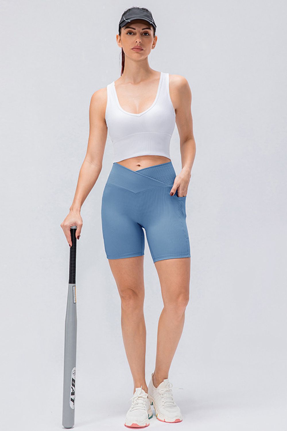 Slim Fit V-Waistband Sports Shorts - Lilixa.store