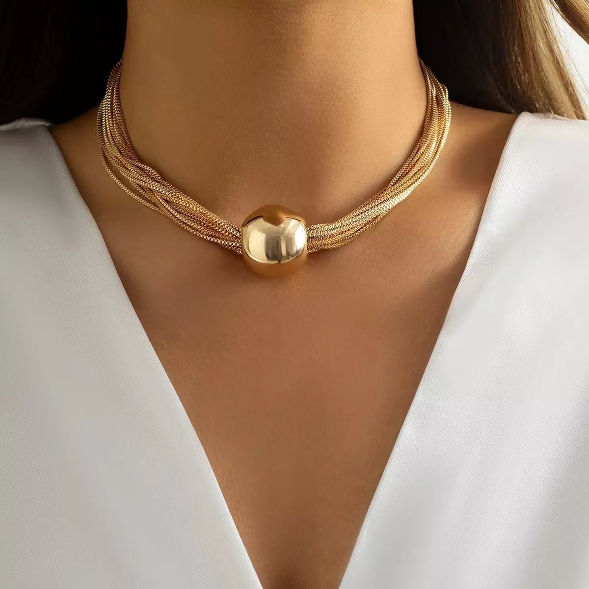 Multi Layered Adjustable Necklace - Lilixa.store