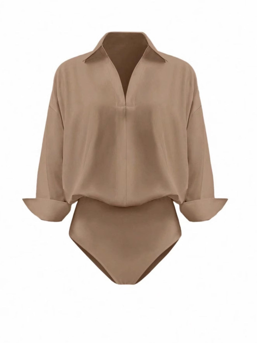 Button-Down Long Sleeve Bodysuit - Lilixa.store