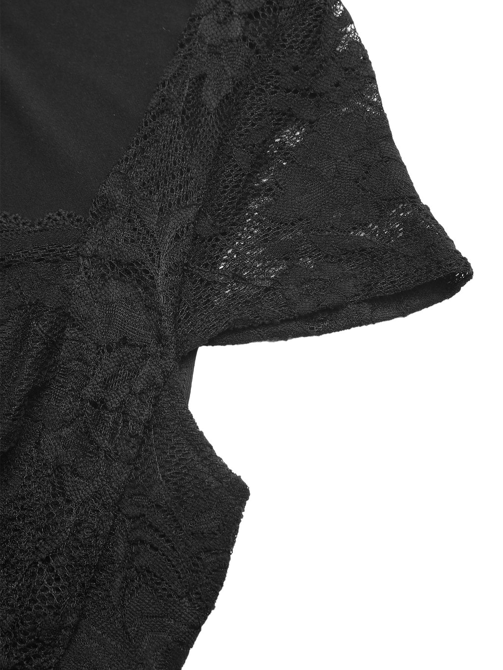 Lace Sweetheart Neck Cap Sleeve Bodysuit - Lilixa.store
