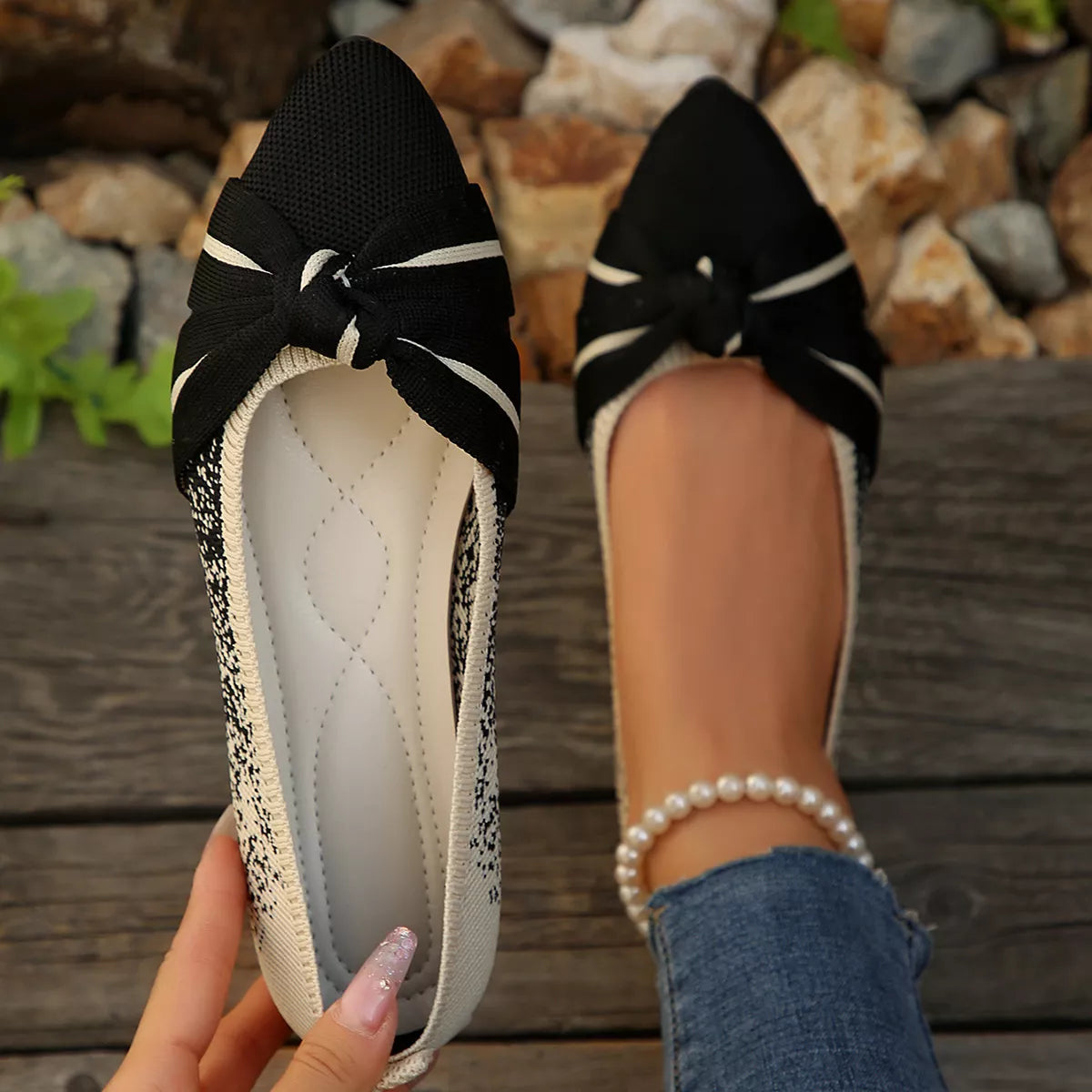 Point Toe Slip-Ons - Lilixa.store