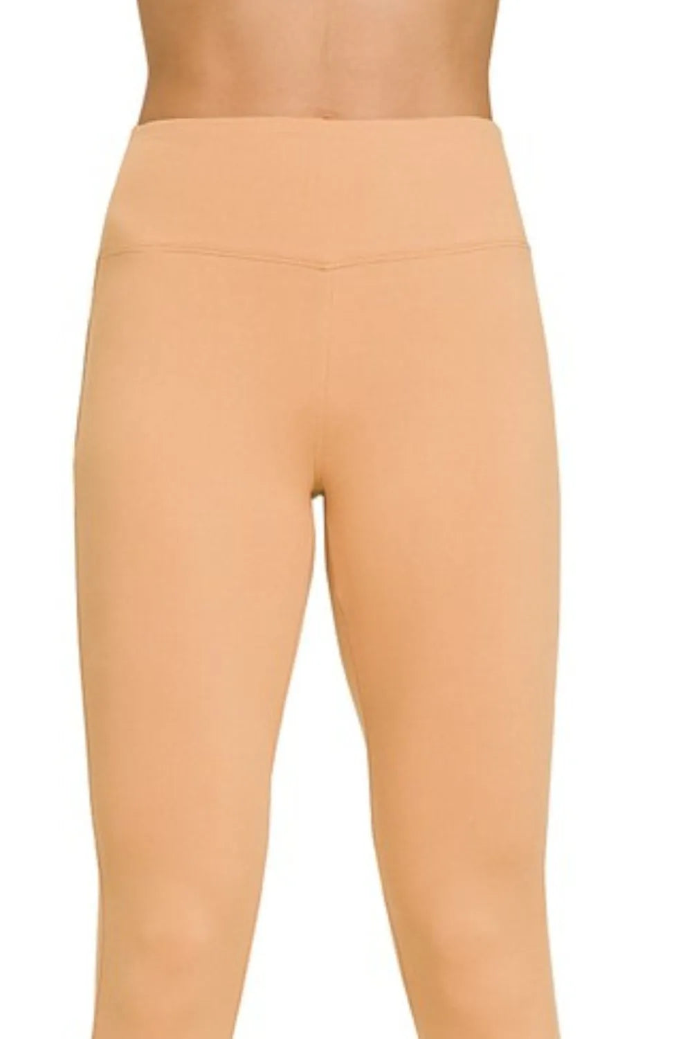 Zenana Microfiber Waistband Leggings - Lilixa.store