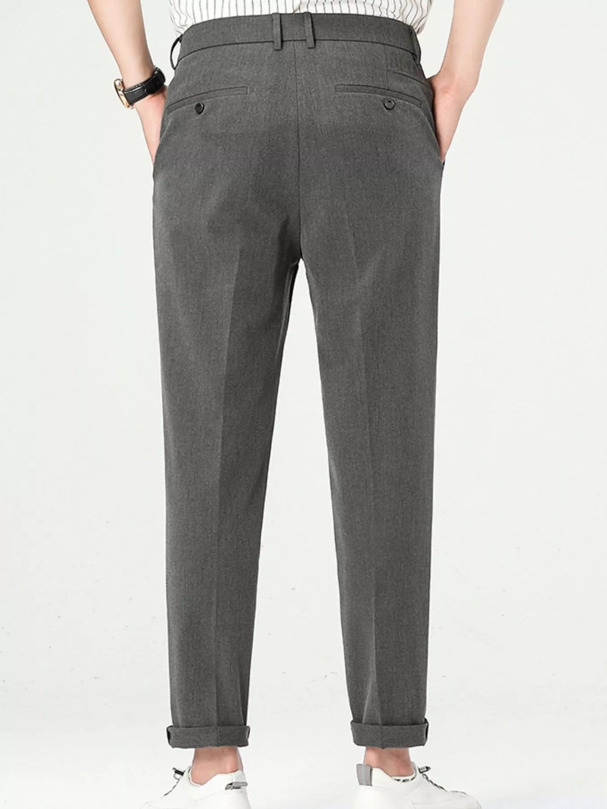 Men's Loose Fit Straight Leg Pants, view 9