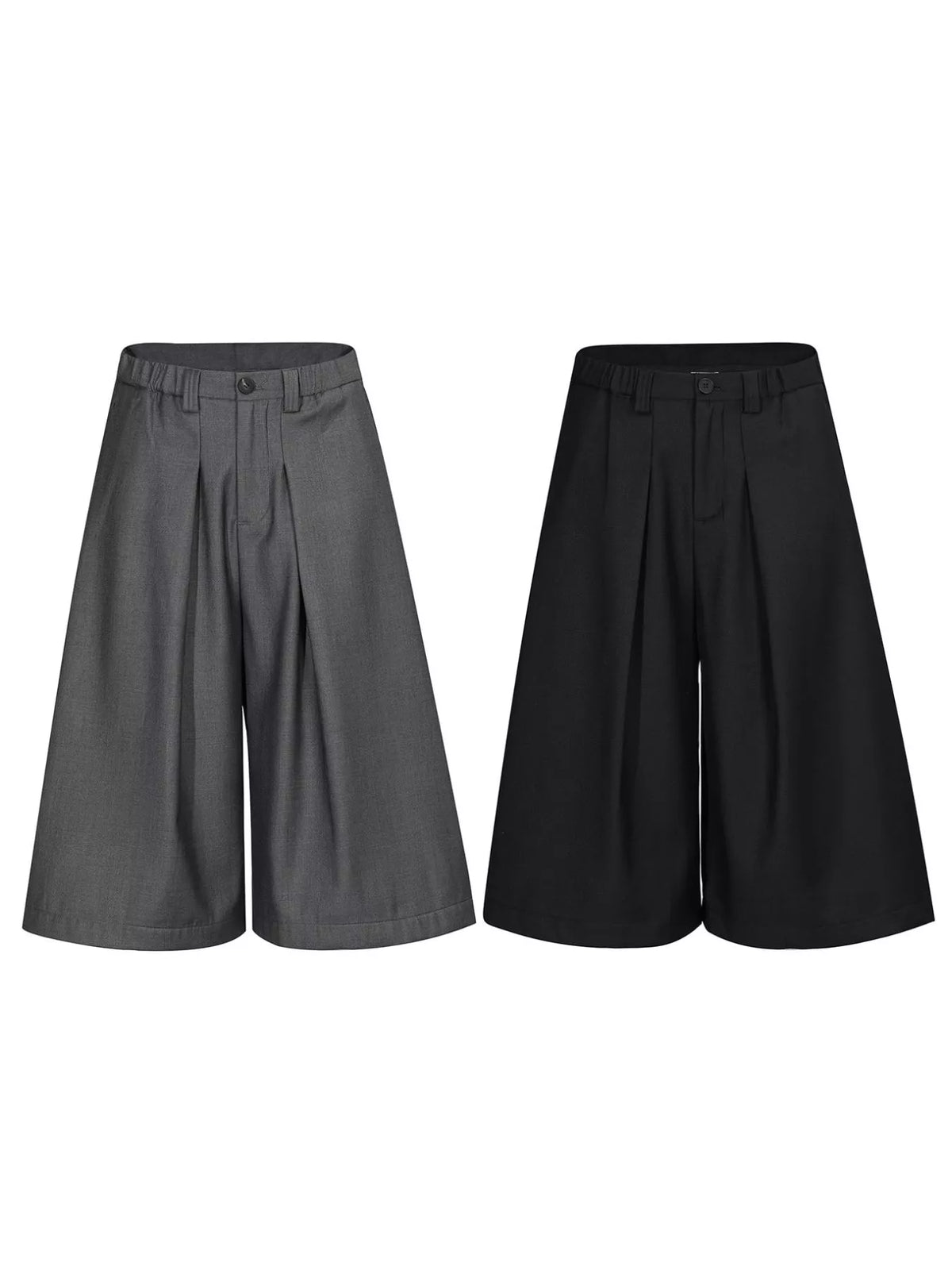 Men's Wide Leg Capris - Lilixa.store