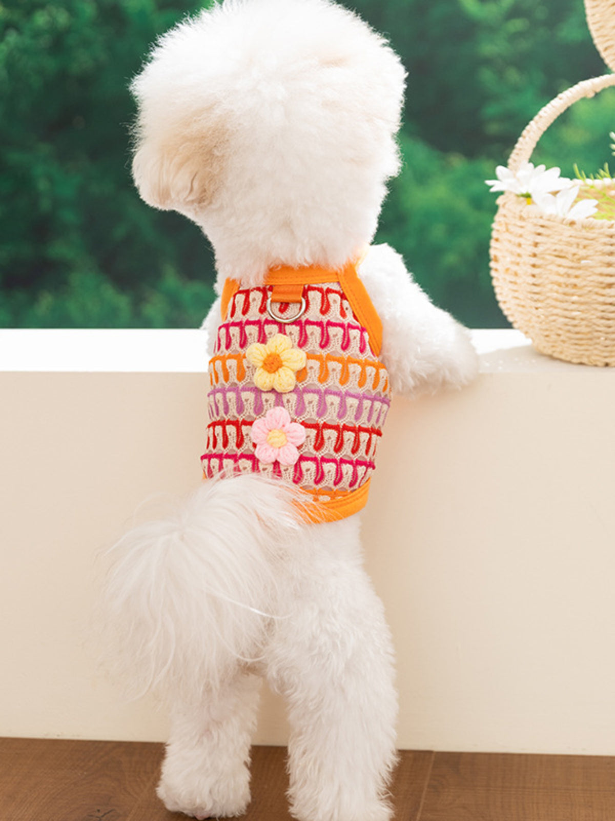 Floral Breathable Pet Top - Lilixa.store