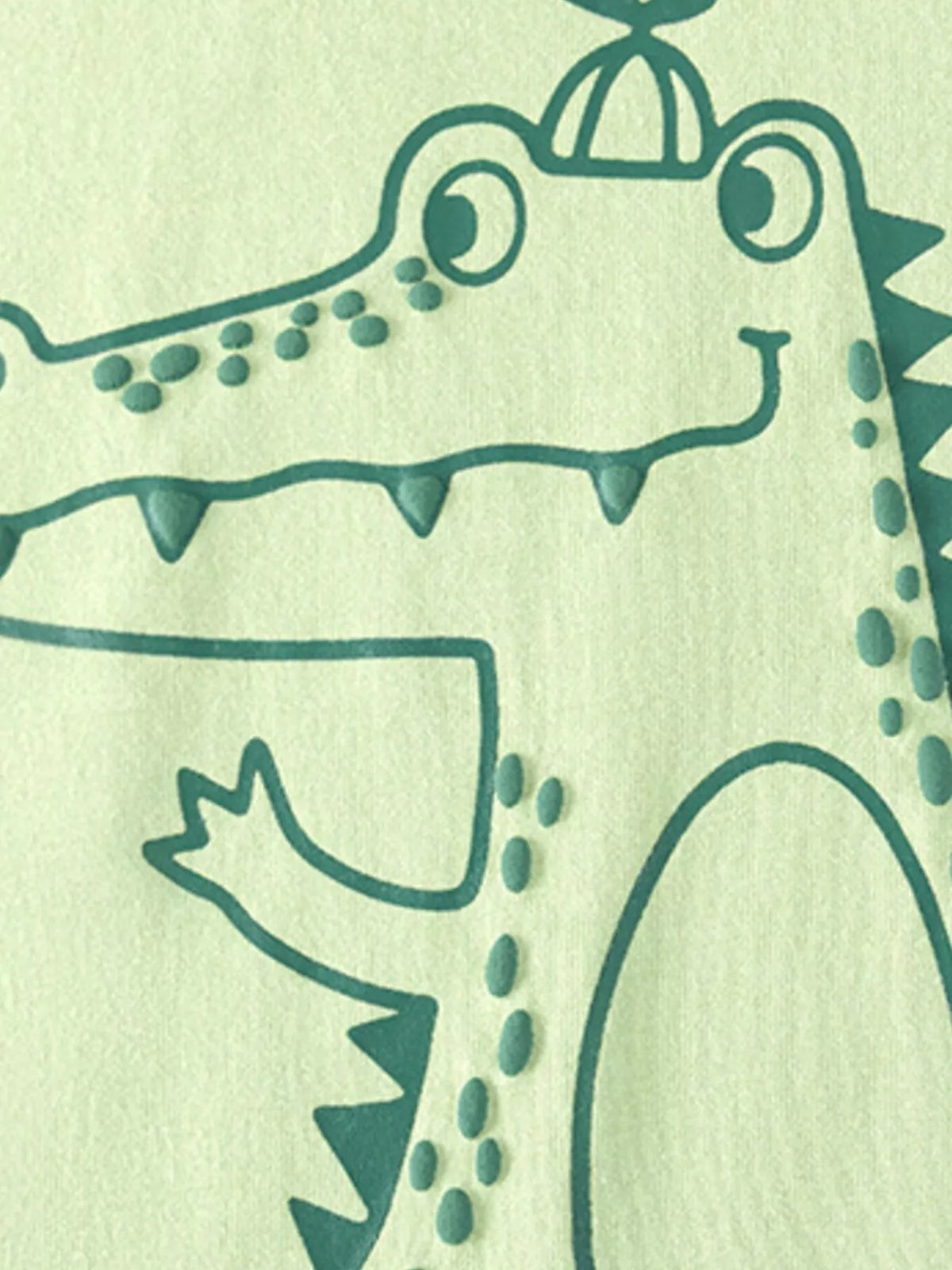Children's Crocodile Graphic Long Sleeve T-Shirt - Lilixa.store