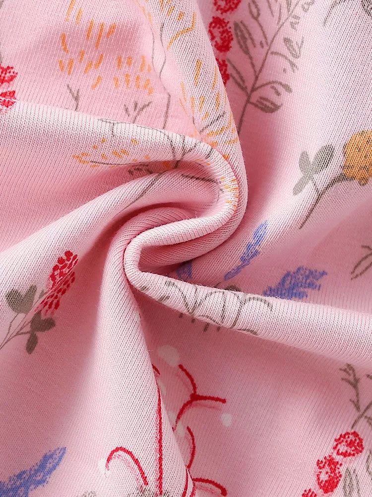 Children's Floral Print A-Line Dress - Lilixa.store
