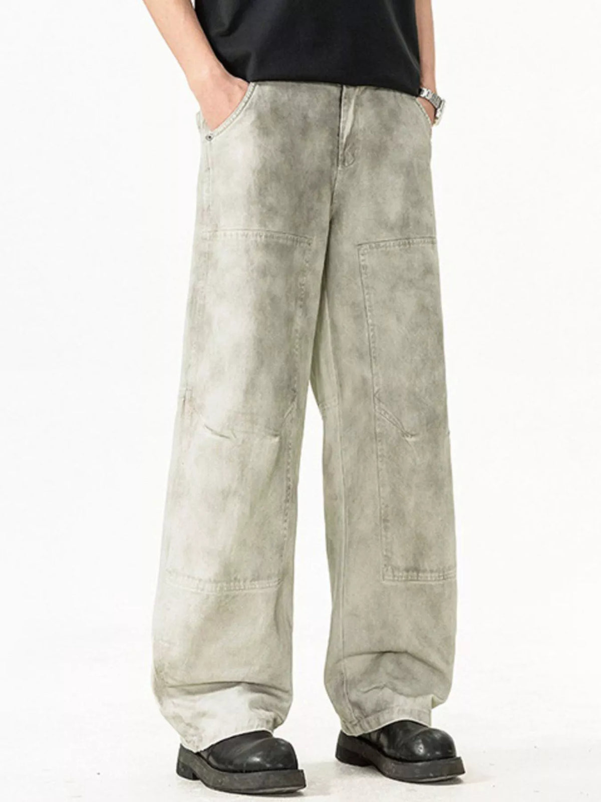 Men's Plus Size Loose Fit Casual Pants, view 3