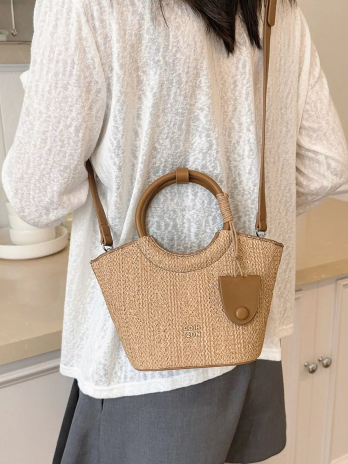 Top Handle Crossbody Bag