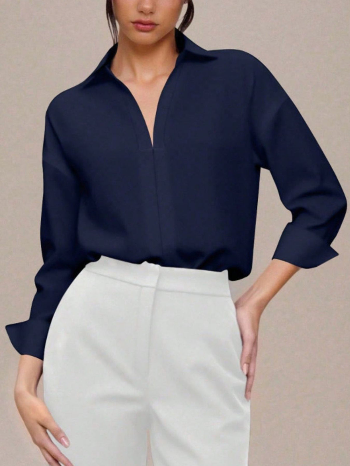 Button-Down Long Sleeve Bodysuit - Lilixa.store