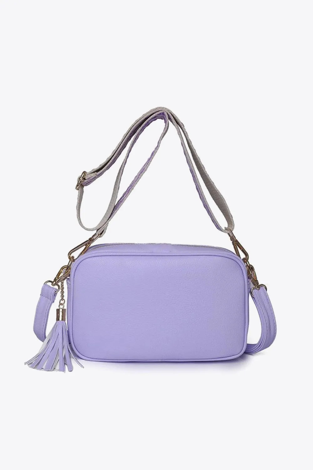 PU Leather Tassel Crossbody Bag - Lilixa.store