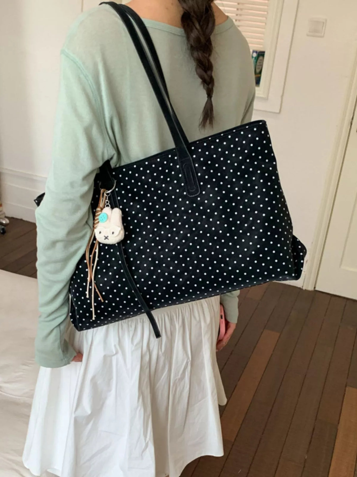 Polka Dot Shoulder Bag - Lilixa.store