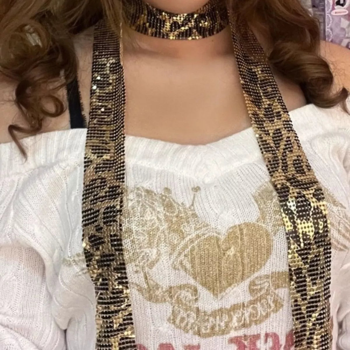 Sequin Glamour Scarf - Lilixa.store