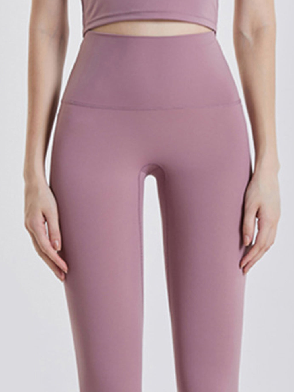 Wide Waistband Sports Leggings - Lilixa.store