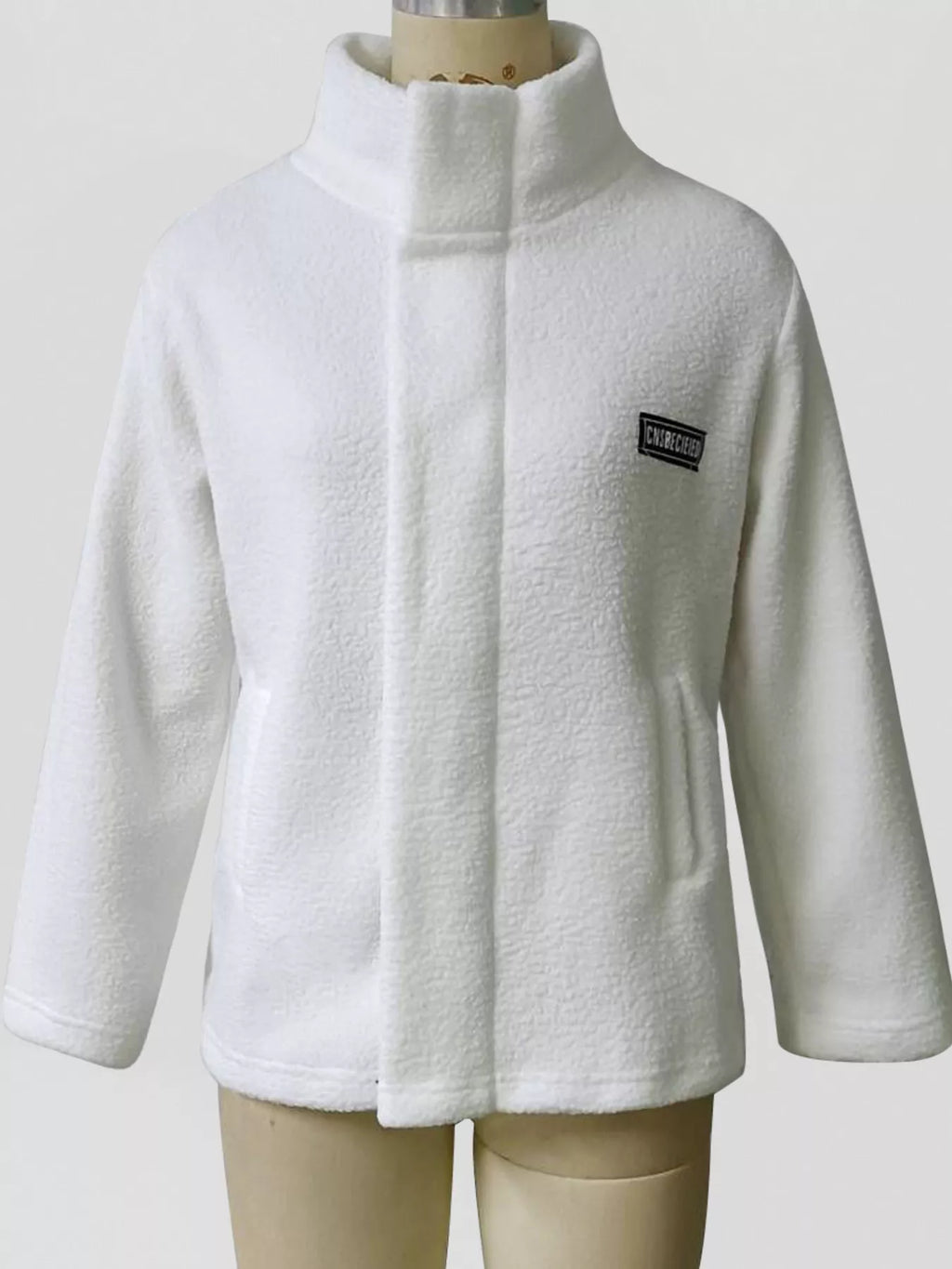 Sherpa Fleece Zip Up Outerwear - Lilixa.store