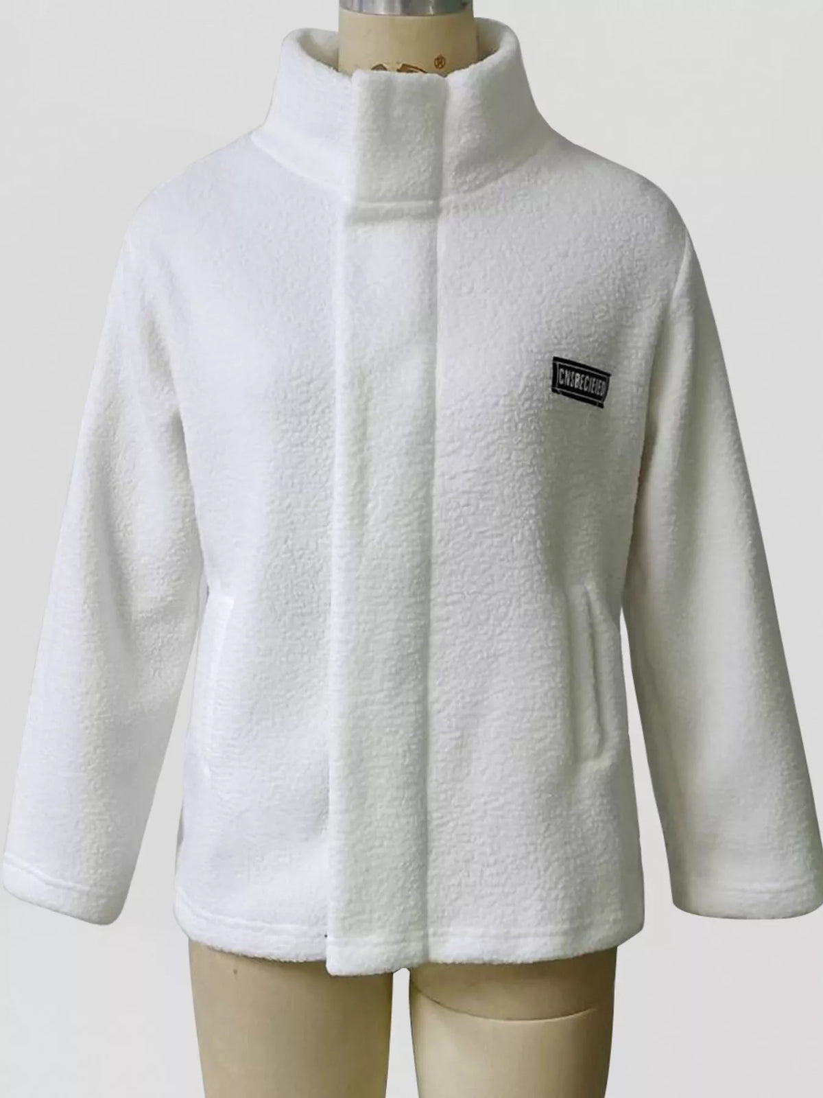 Sherpa Fleece Zip Up Outerwear - Lilixa.store
