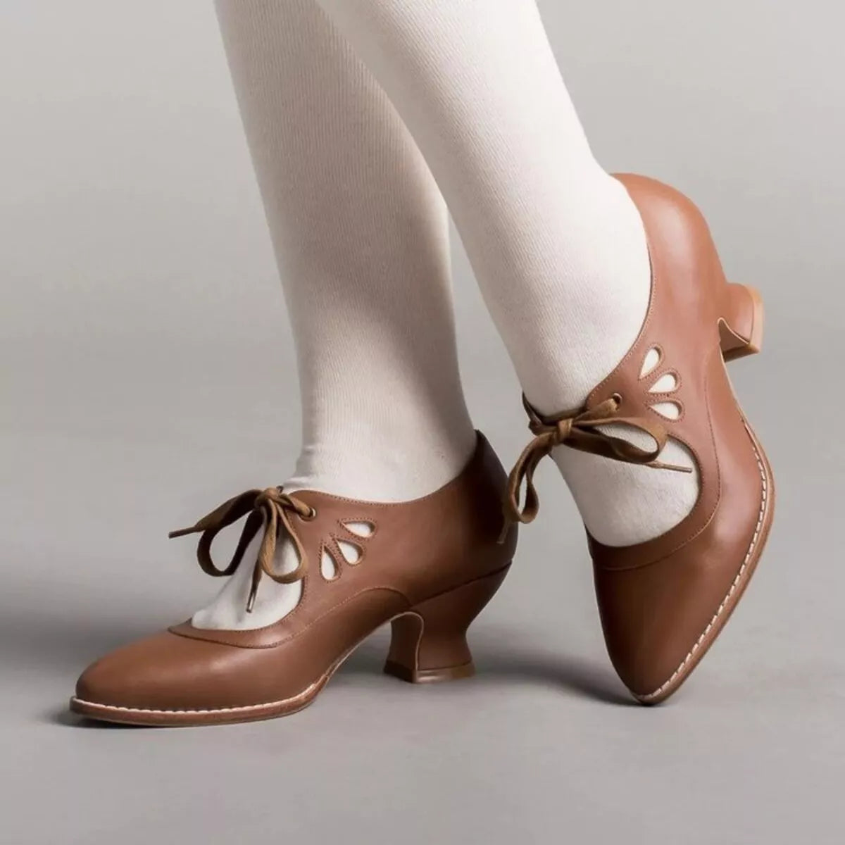 Point Toe Block Heel Shoes - Lilixa.store