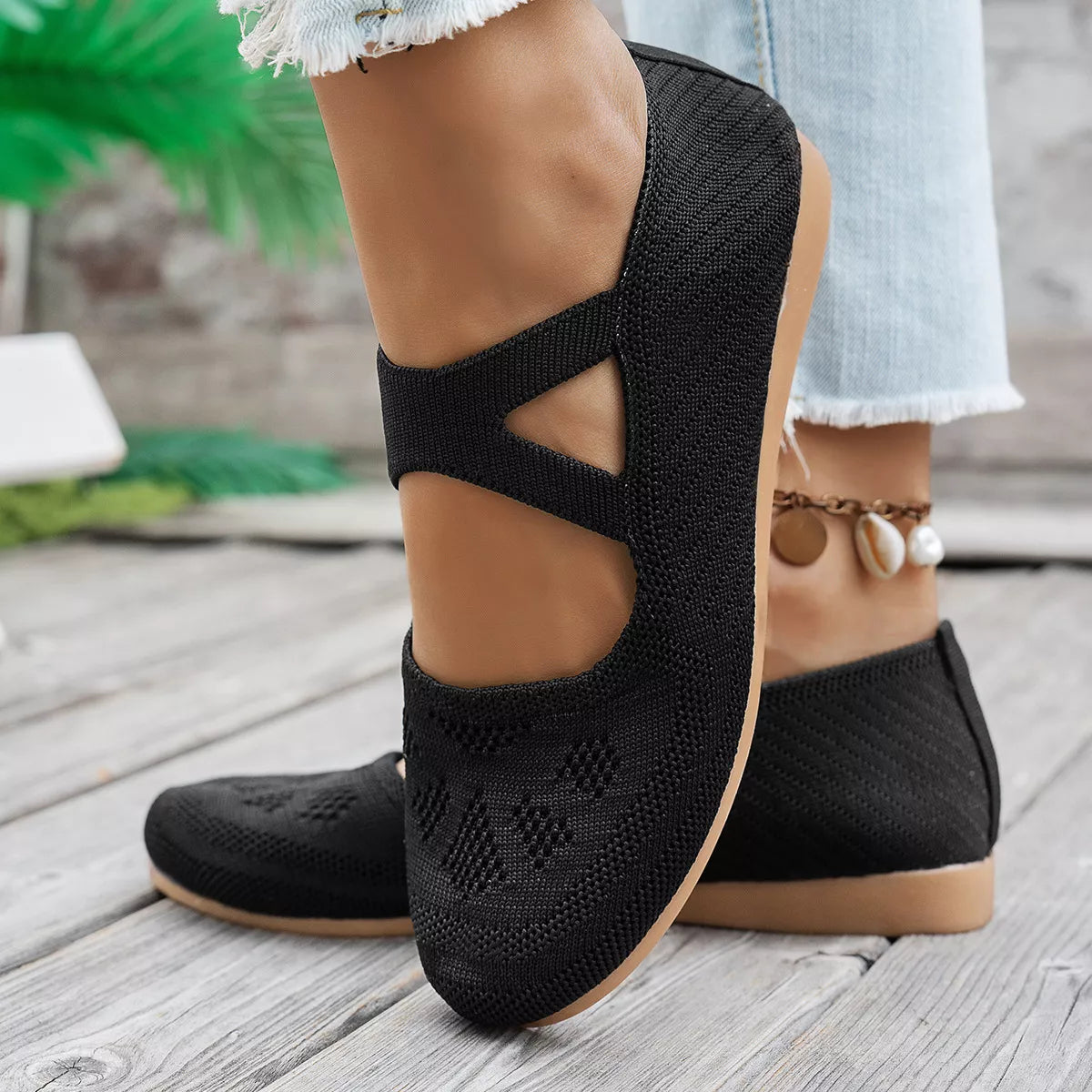 Round Toe Slip-Ons - Lilixa.store