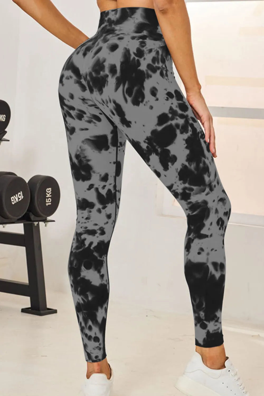 Tie-Dye High Waist Active Leggings - Lilixa.store