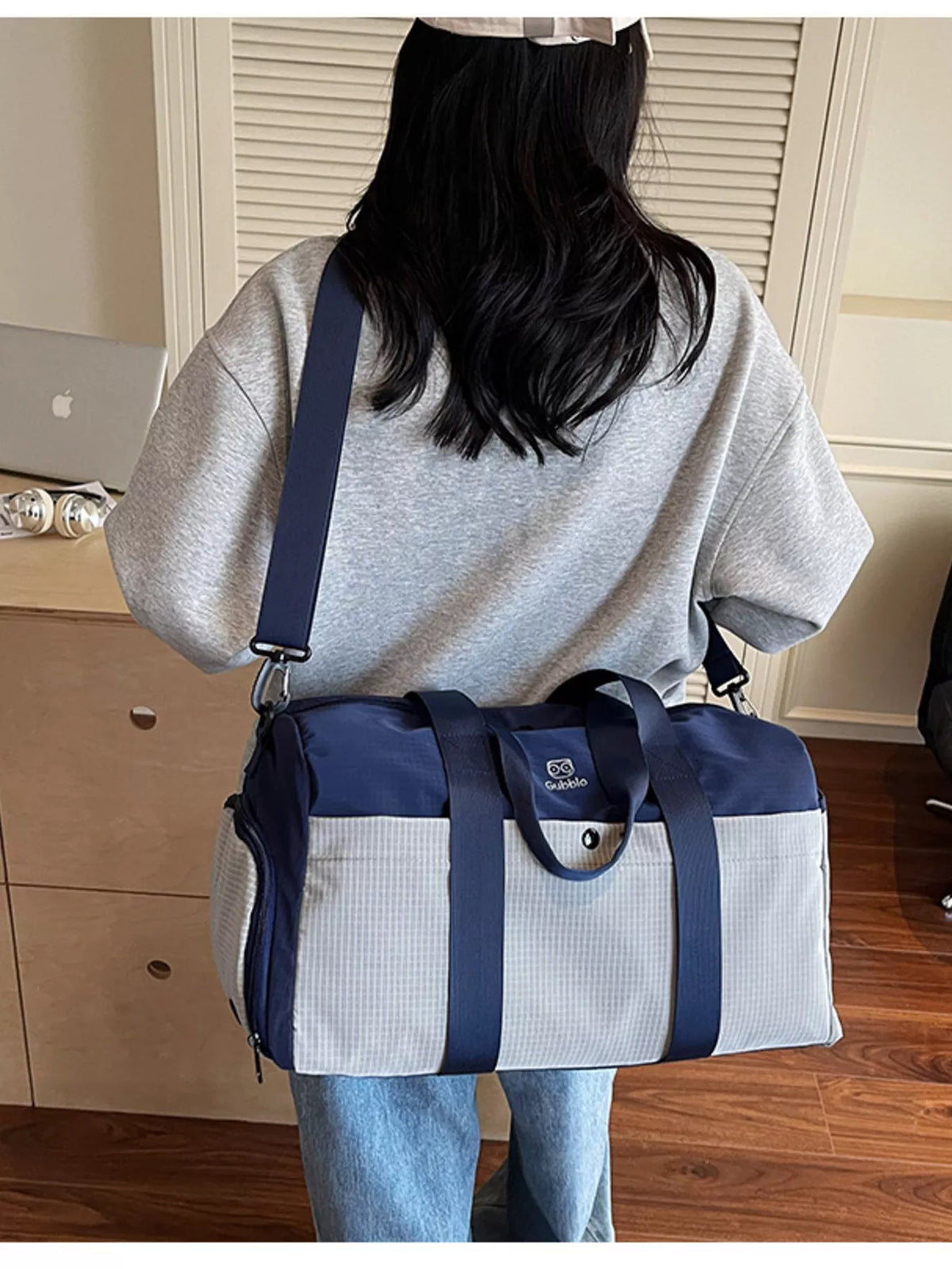 Two-Tone Duffle Bag - Lilixa.store