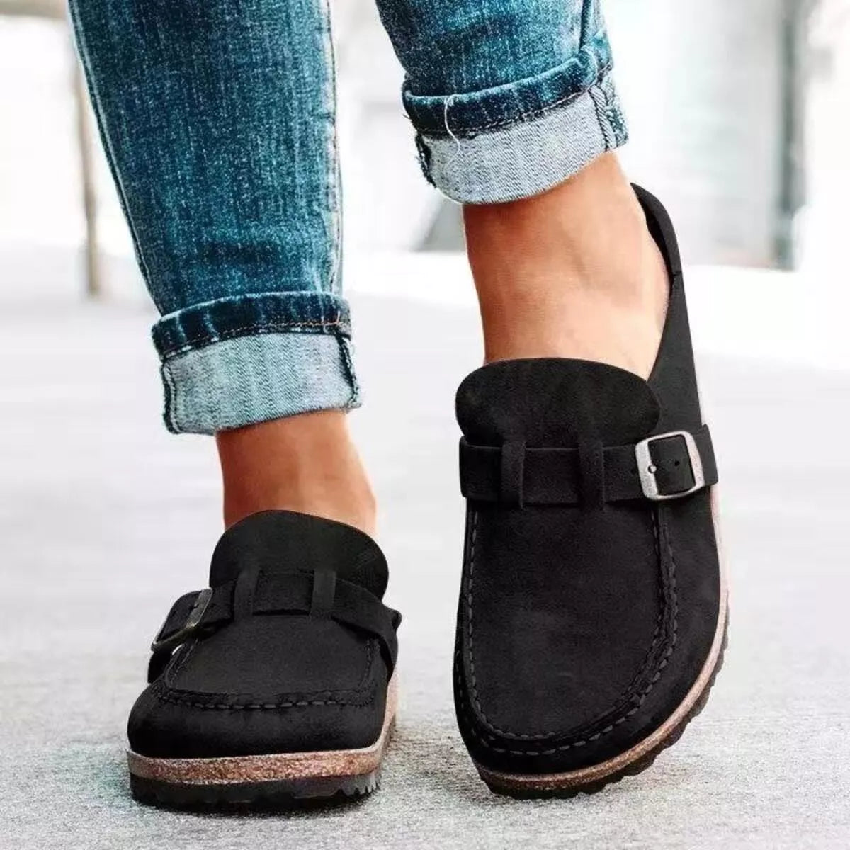 Round Toe Slip-Ons - Lilixa.store