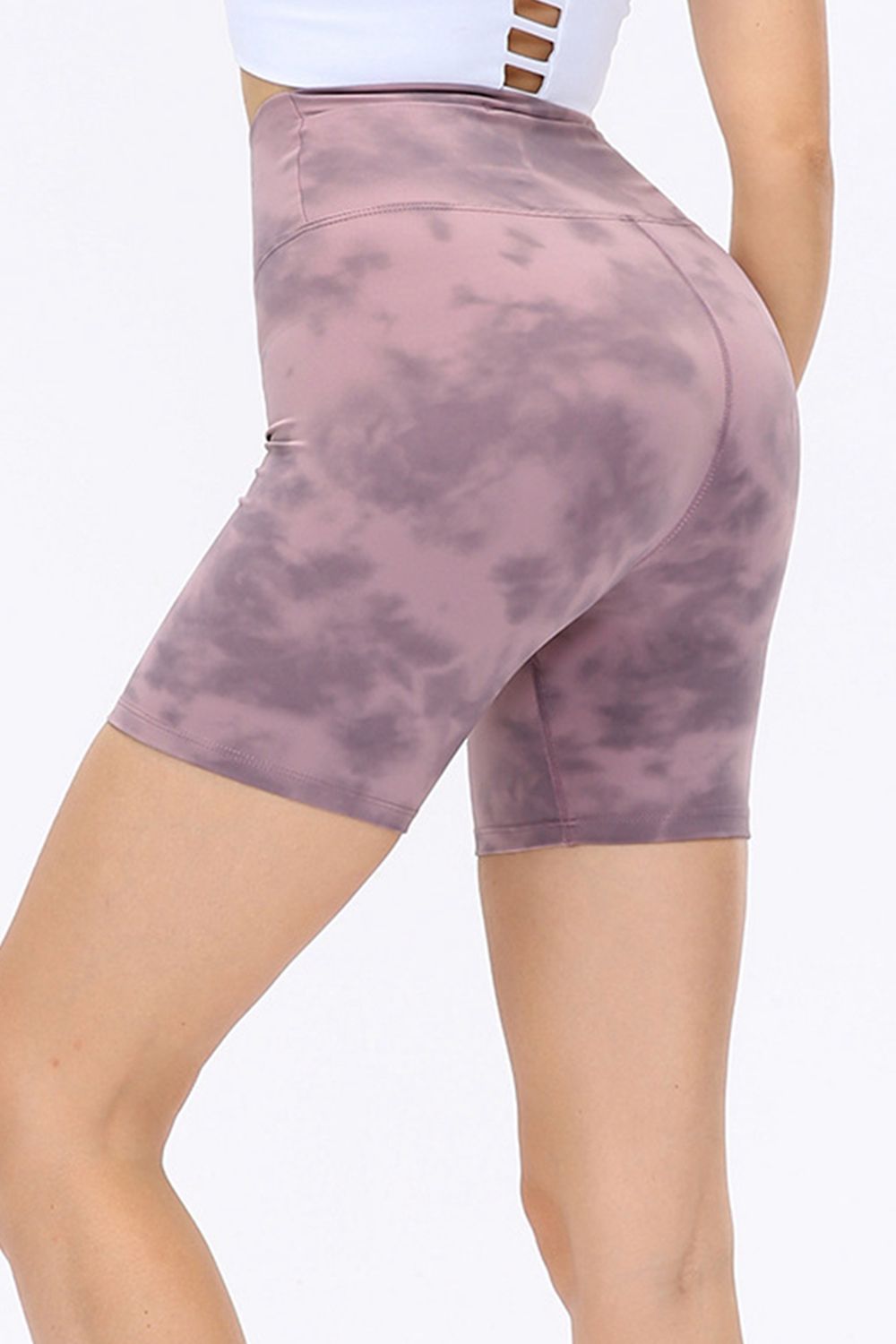 Wide Waistband Sports Shorts - Lilixa.store