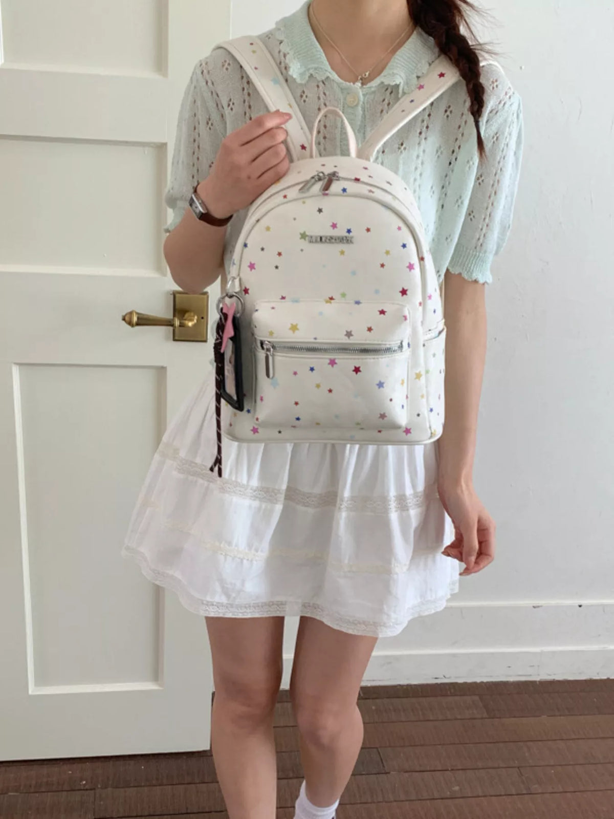 Star Pattern Backpack Bag - Lilixa.store
