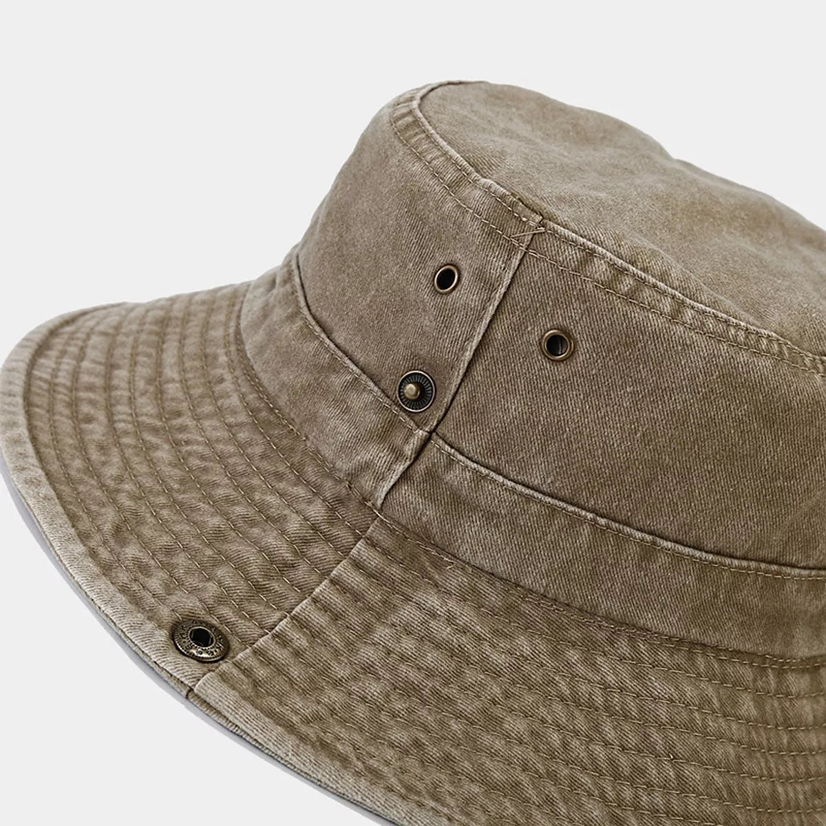 Wide-Brim Sun Protection Bucket Hat - Lilixa.store
