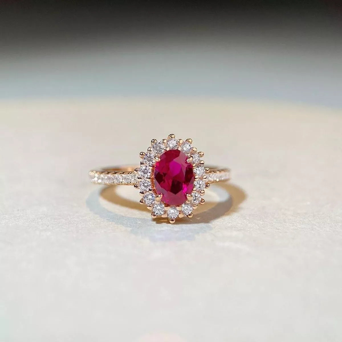 925 Sterling Silver Oval Ring - Lilixa.store