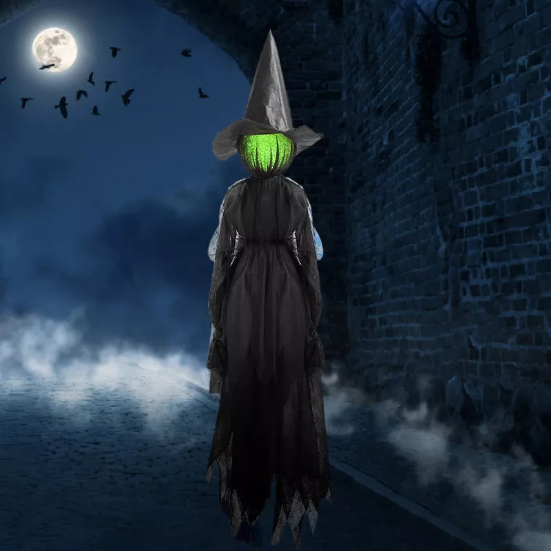 Halloween Glowing Head Witch - Lilixa.store