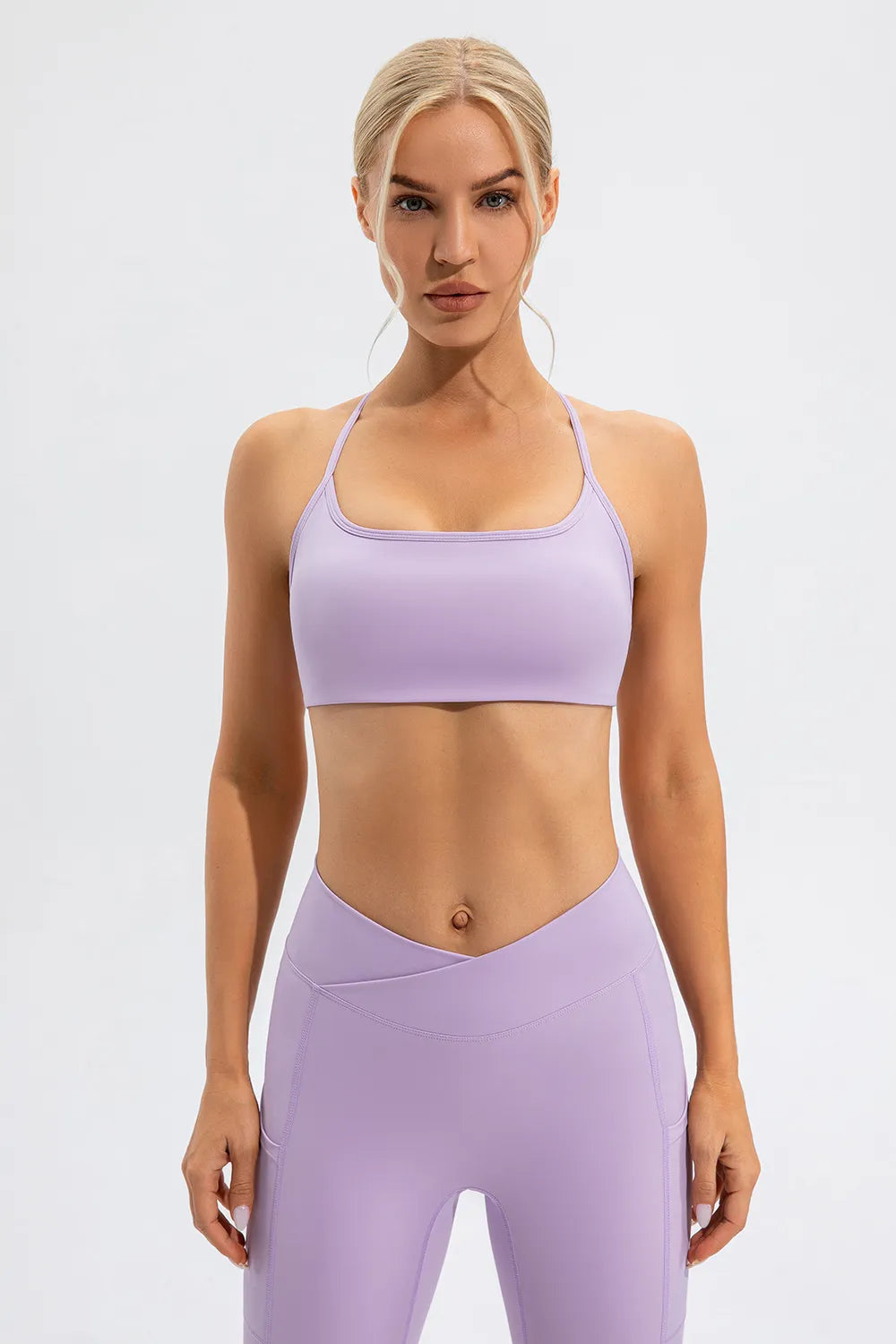 Crisscross Spaghetti Strap Active Cami - Lilixa.store