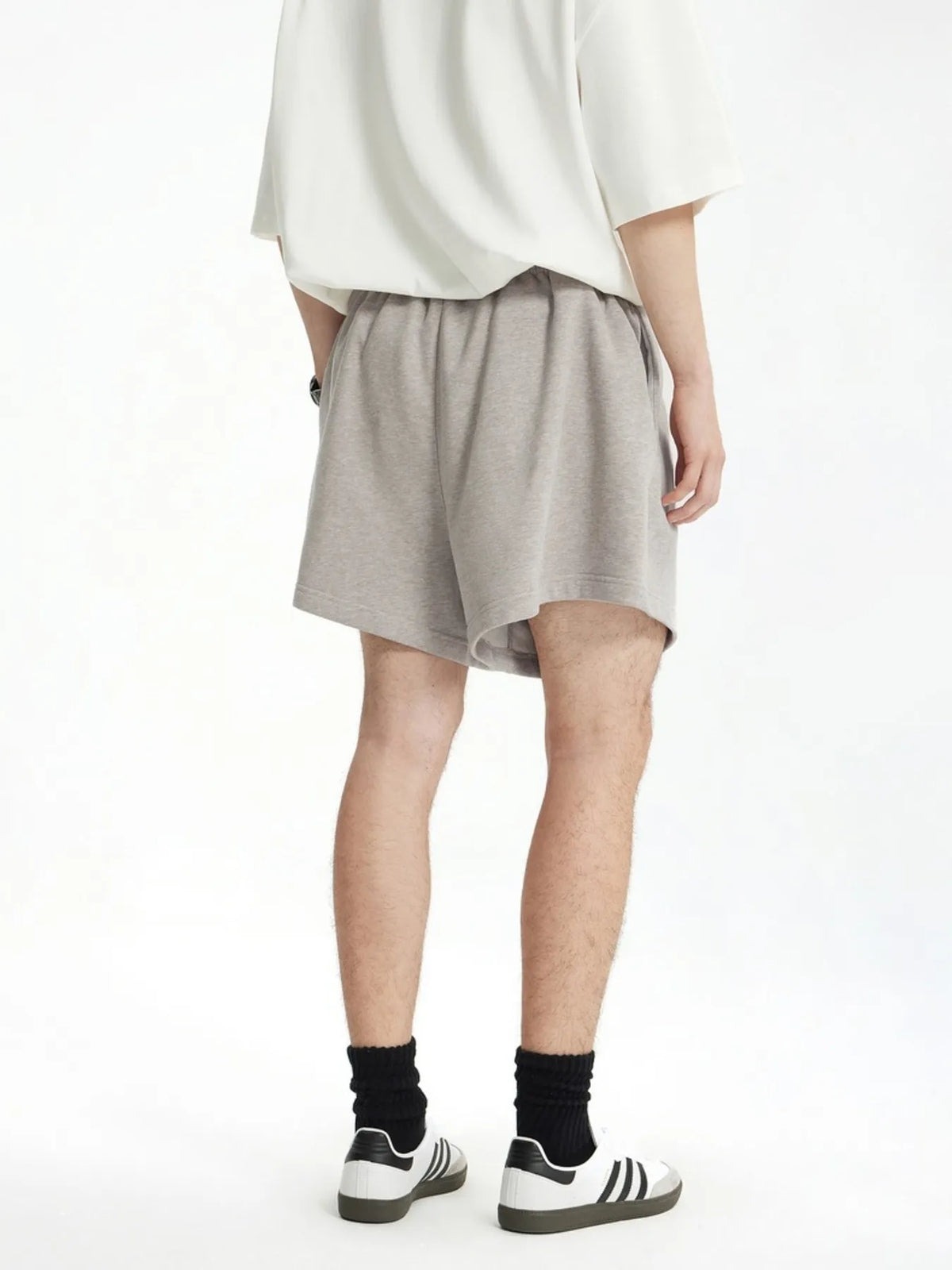 Men's Drawstring Loose Fit Shorts, view 4