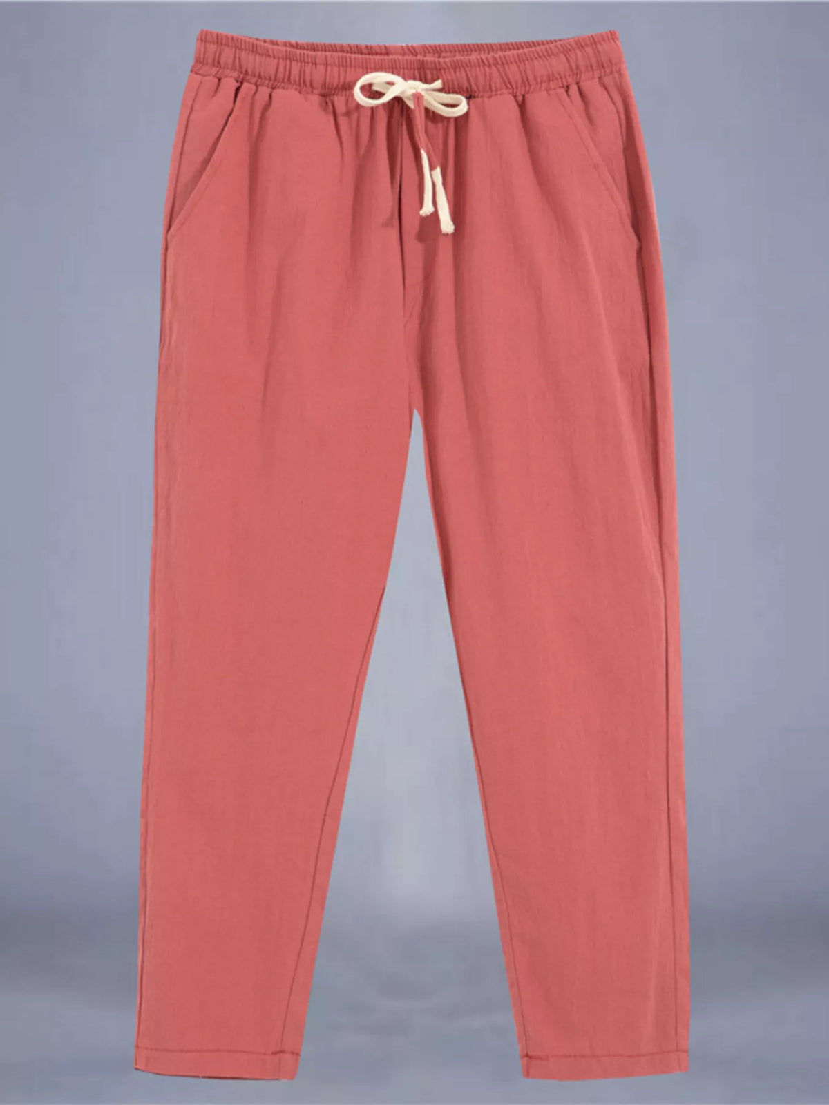 Men's Plus Size Drawstring Loose Fit Pants