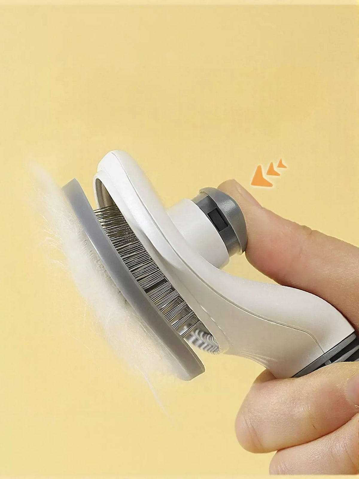 Self-Cleaning Slicker Pet Hair Remover Brush - Lilixa.store