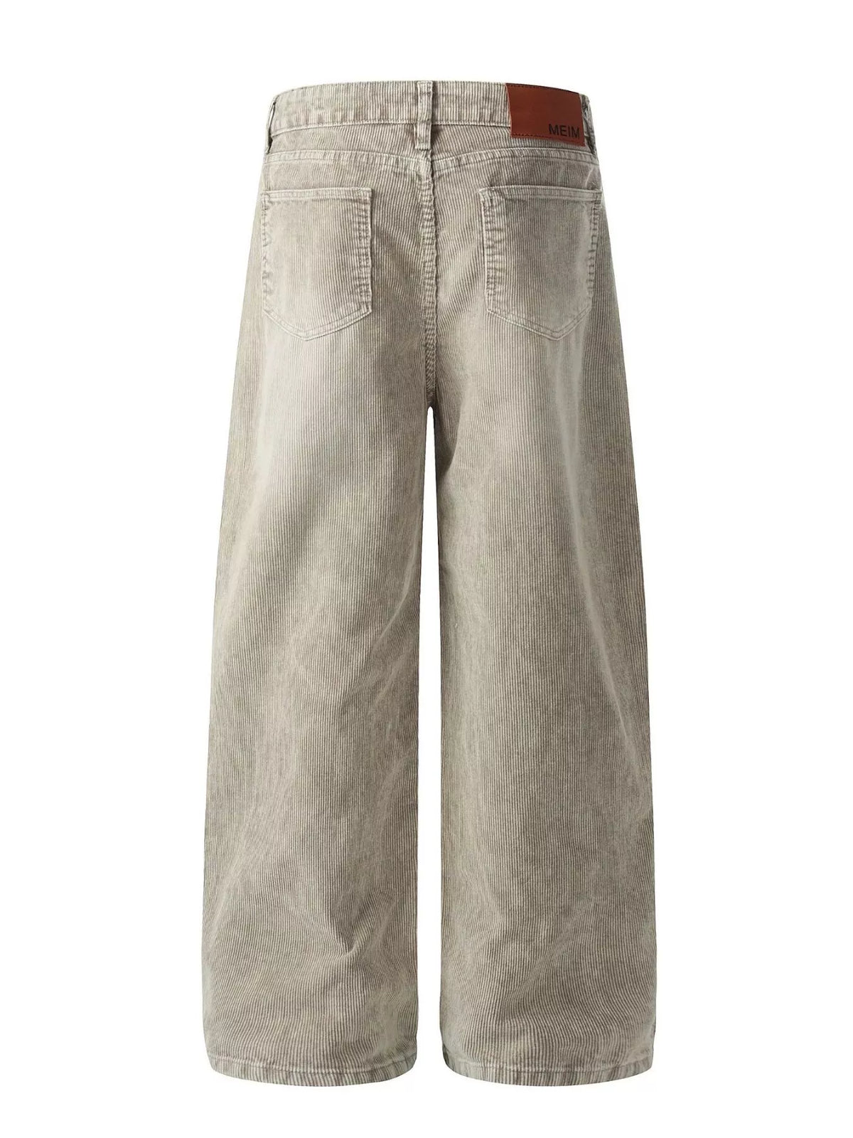 Men's Wide Leg Corduroy Pants, view 9