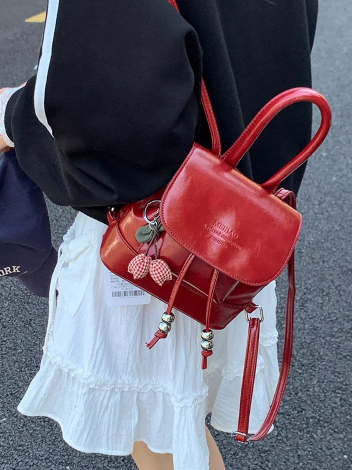 PU Leather Mini Backpack Bag - Lilixa.store