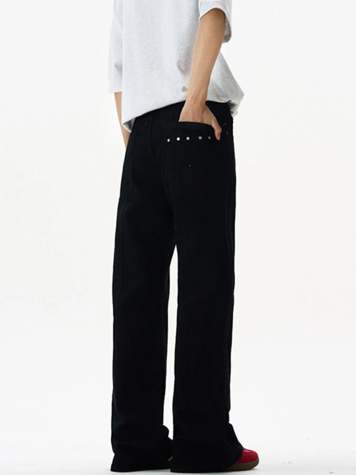 Men's Wide Leg Pants, view 2