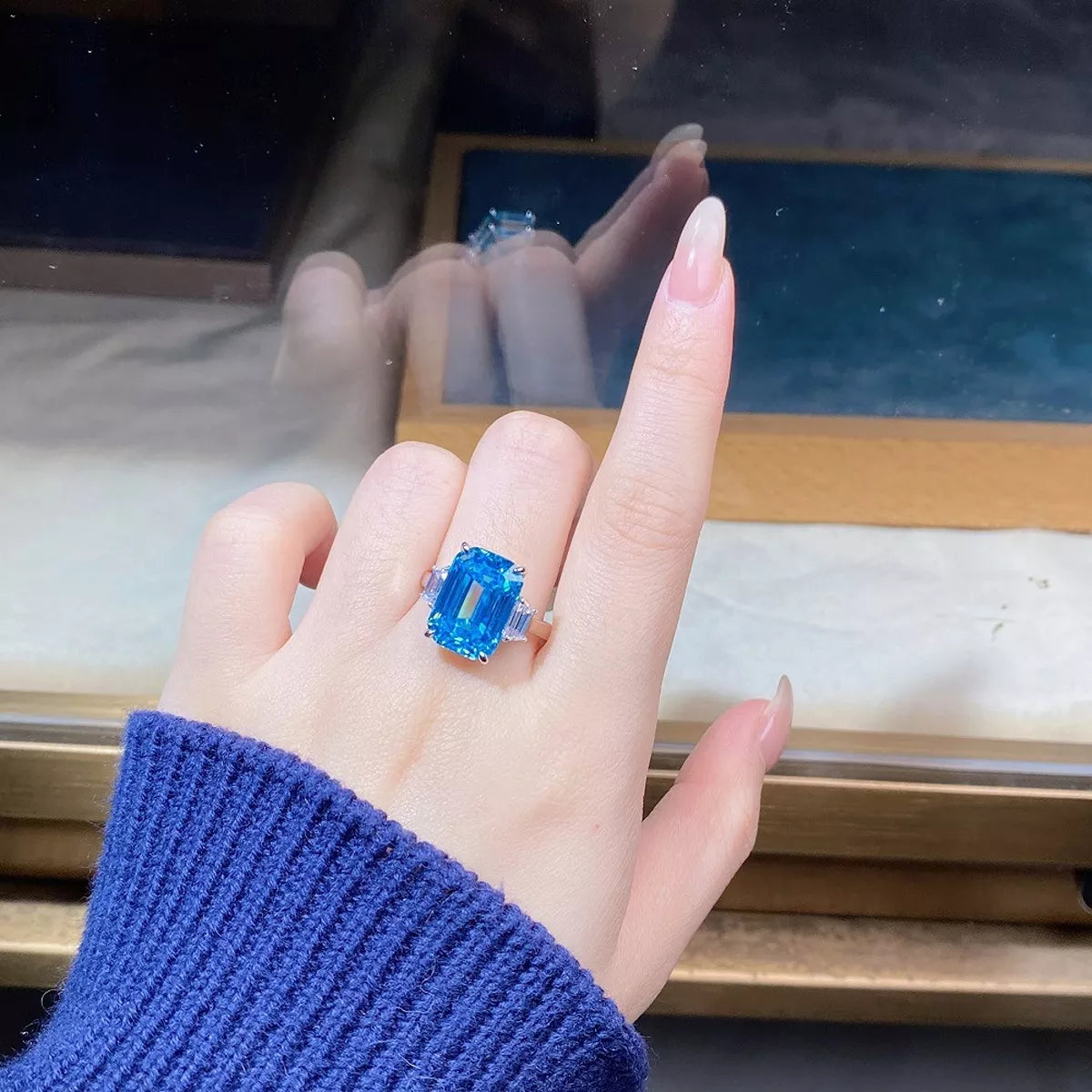 925 Sterling Silver Geometric Ring - Lilixa.store