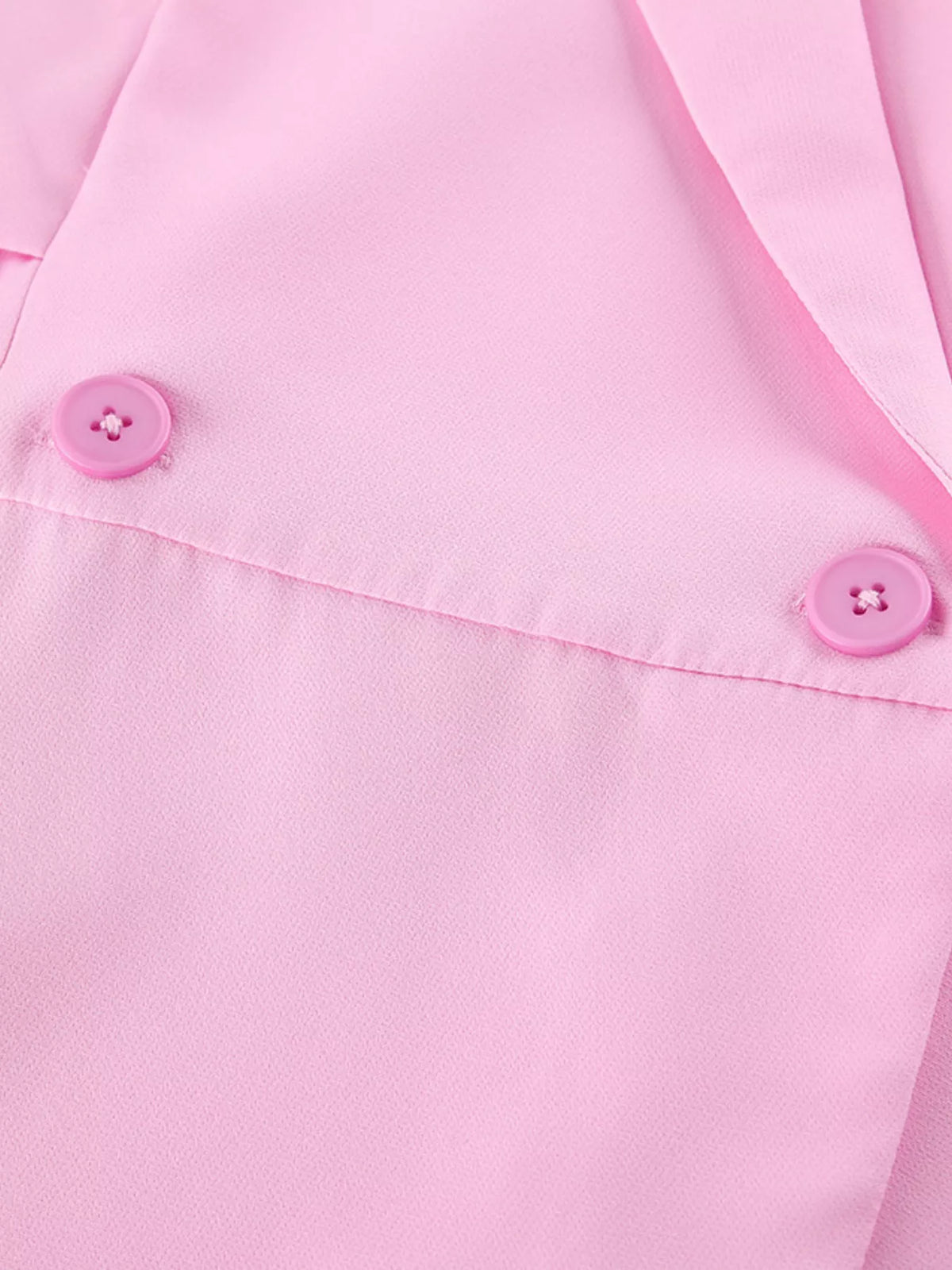 Sleeveless Blazer and Wide-Leg Pants Two-Piece Set in Pink, view 11