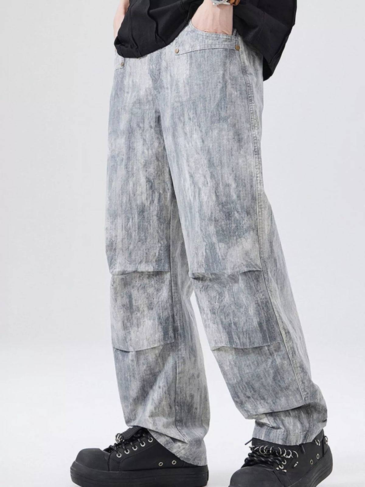Men's Wide Leg Pants, view 4